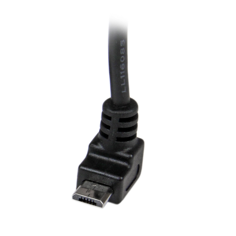 StarTech USBAUB1MU 1m Micro USB Cable - A to Up Angle Micro B